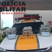 Divinópolis – PMMG realiza três prisões e apreende 40 barras de cocaína em menos de uma hora.