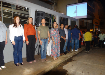 Prefeito Fabio Henrique Gardingo e o Vice Roberto do Dudu realizam reinauguração do Centro educacional infantil Olimpio Alves Miranda