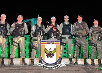 PM apreende uma tonelada e meia de maconha em Mateus Leme