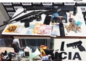 Paracatu – Polícia Militar apreende jovens que praticaram roubo em fazenda e recupera os produtos