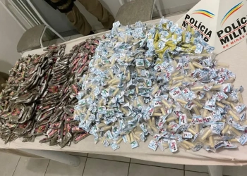 São Vicente de Minas – Polícia Militar realiza operação contra o tráfico de drogas