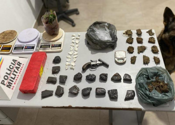 Durandé /Martins Soares – Durante operação PM e a Polícia Civil, autores de tráfico de drogas são presos