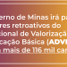 Governo de Minas irá pagar valores retroativos do Adveb para mais de 116 mil cargos