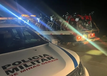 Manhuaçu – PM prende 21 infratores, apreende cinco menores e 26 motocicletas em operação