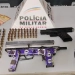 Governador Valadares – Apreensão de submetralhadora artesanal e de pistola de fabricação Israelense