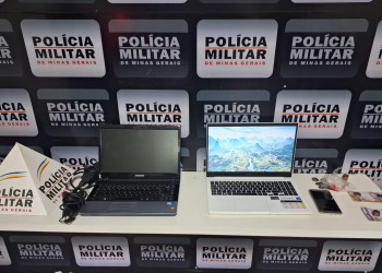 MANHUAÇU – PM prende autores de furto e recupera materiais furtados