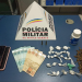 ALTO CAPARAÓ – Durante operação, PM apreende drogas e prende um casal por tráfico