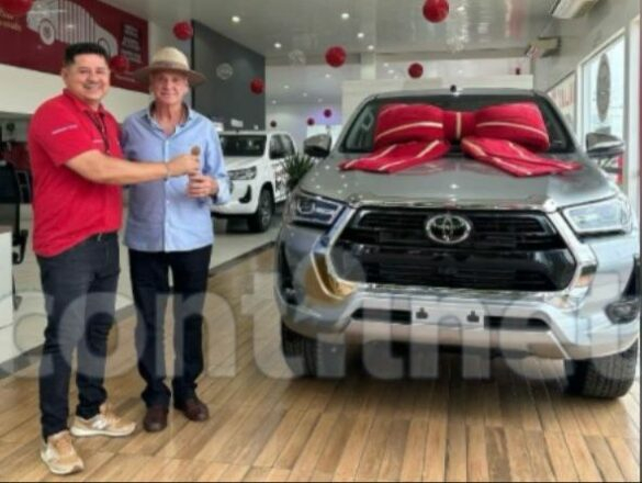 Pecuarista comprou a camionete em Rio Branco/Foto redes sociais