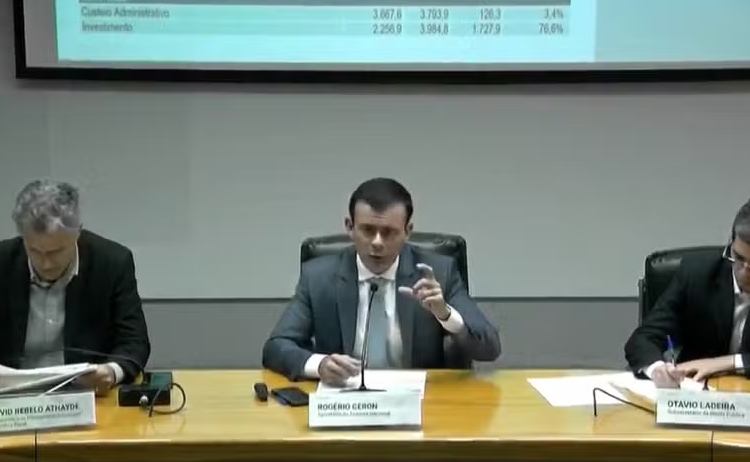Resultado foi divulgado em coletiva da Secretaria do Tesouro Nacional nesta terça-feira (26). — Foto: Reprodução