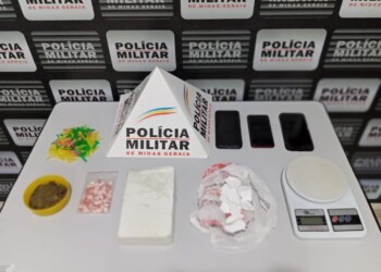 IPANEMA MG – Três pessoas são presas por tráfico de drogas após operação da PM