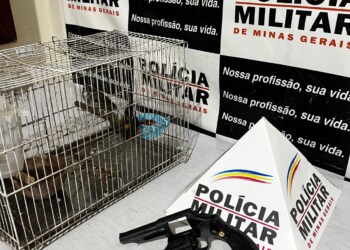 LAJINHA MG – PM retira revólver de circulação após ameaça com arma de fogo