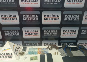 MANHUAÇU – PM prende autor de tentativa de homicídio e apreende arma de fogo