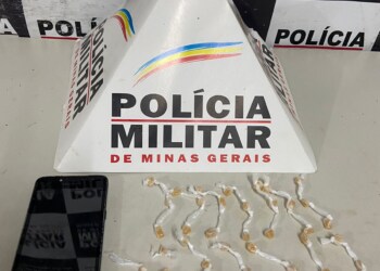 PONTE NOVA MG – PM apreende drogas e prende casal por tráfico no Bairro Triângulo