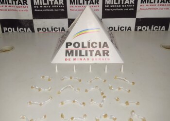 PONTE NOVA: Polícia Militar de Minas Gerais apreende drogas e prende homem envolvido com o tráfico