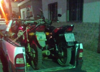 SÃO JOÃO DO MANHUAÇU MG – PM recupera motocicleta furtada e prende autor por receptação