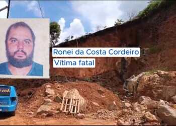 REALEZA / MANHUAÇU MG – Trabalhador morre soterrado por barranco em Realeza