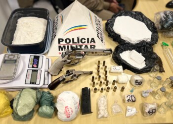 IPATINGA MG – Tráfico ilícito de drogas e porte ilegal de arma de fogo