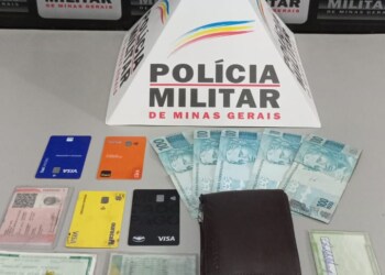 MATIPÓ MG – PM prende autor de roubo e recupera material