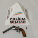 ESPERA FELIZ – PM apreende arma de fogo