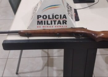 LUISBURGO – Apreensão de Arma Durante Ocorrência de Violência Doméstica