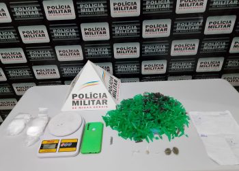 Santa Margarida: PM Apreende Drogas e Materiais do Tráfico no Bairro Santa Filomena